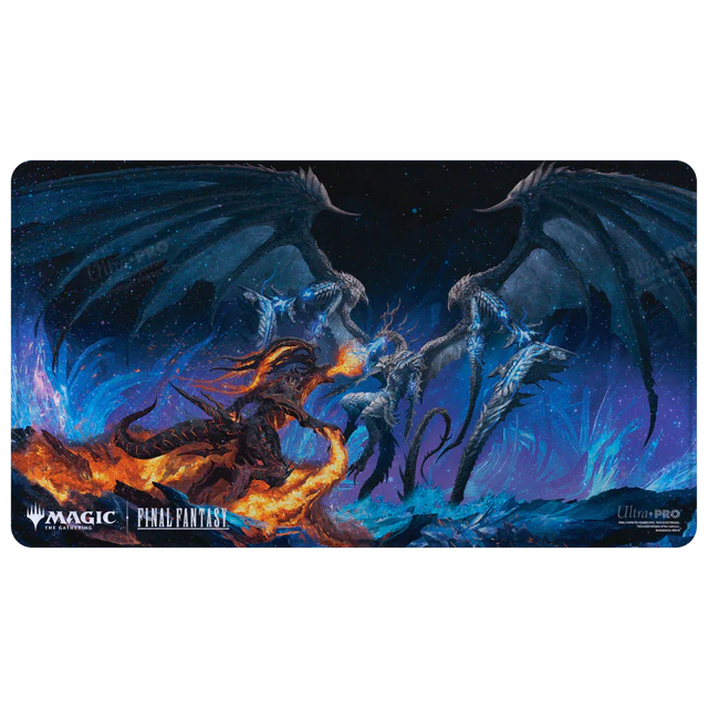 Magic: The Gathering®—FINAL FANTASY™ Bahamut and Ifrit HOLOFOIL® Playmat