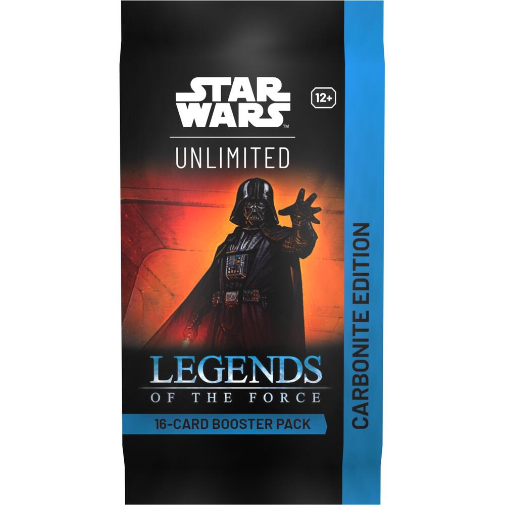 Star Wars Unlimited: Legends Of The Force Carbonite Booster