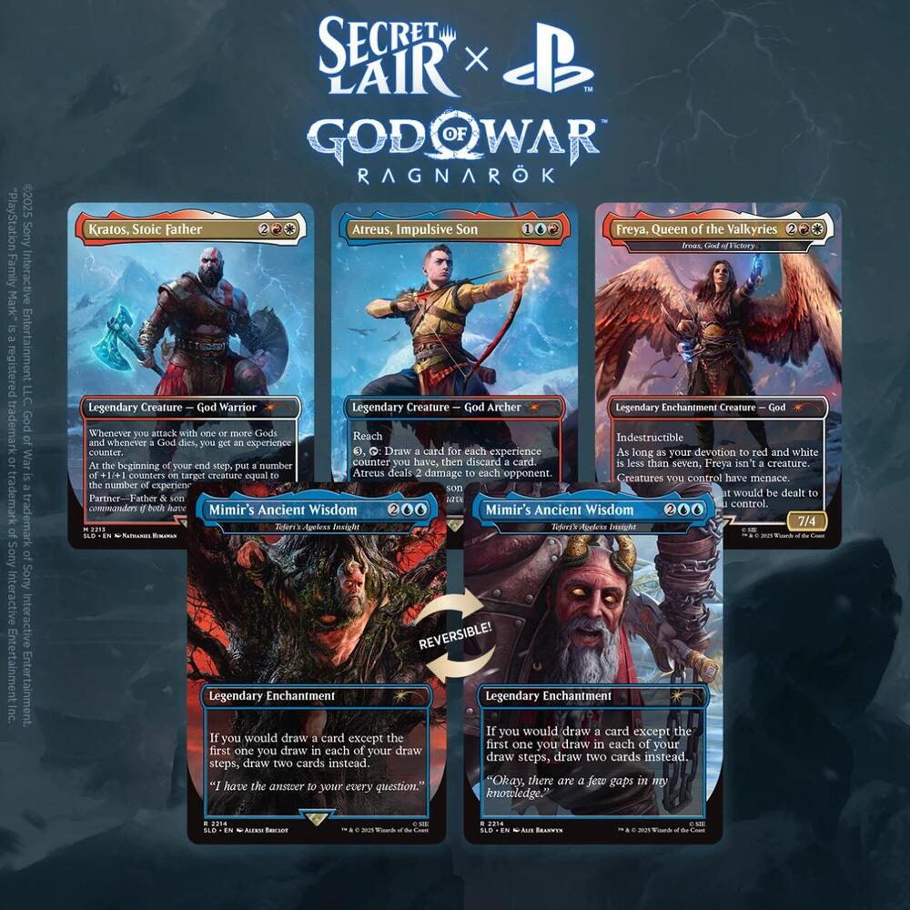 Secret Lair x God of War: Norse - Non-Foil Edition - Secret Lair Drop Series