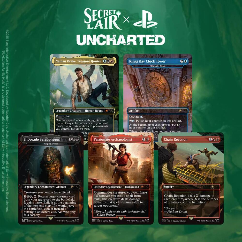 Secret Lair x Uncharted - Non-Foil Edition - Secret Lair Drop Series