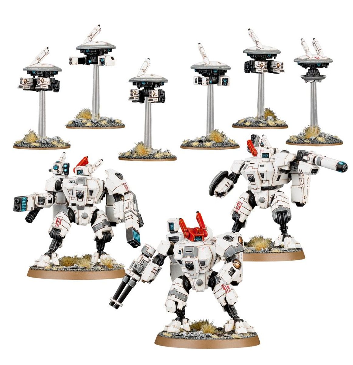 Tau Empire Crisis Battlesuits