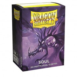 Soul Dual Matte Sleeves Dragon Shield 100c