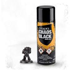 Chaos Black Spray Paint
