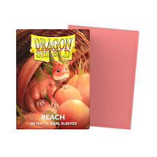 Peach Dual Matte Dragon Shield 100c