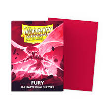 Fury Matte Duel Sleeves Dragon Shield 100c
