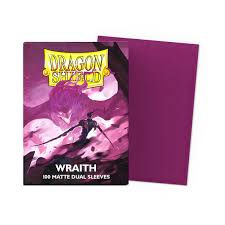 Wraith Matte Duel Sleeves Dragon Shield 100c