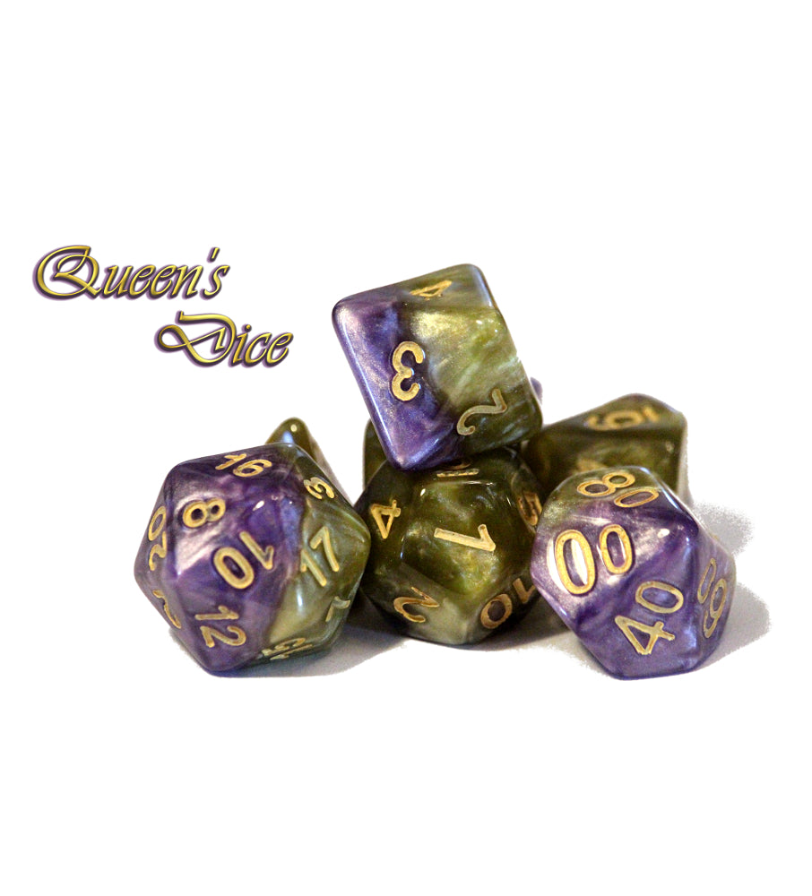 “Queen’s” Halfsies Dice