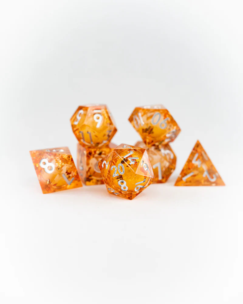 Firemote | 7 Piece Liquid Core Dice Set