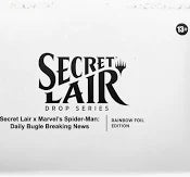 Magic: The Gathering - Spider-Man: Daily Bugle Breaking News Secret Lair Rainbow Edition