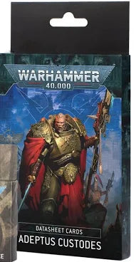 Datasheet Cards: Adaptus Custodes