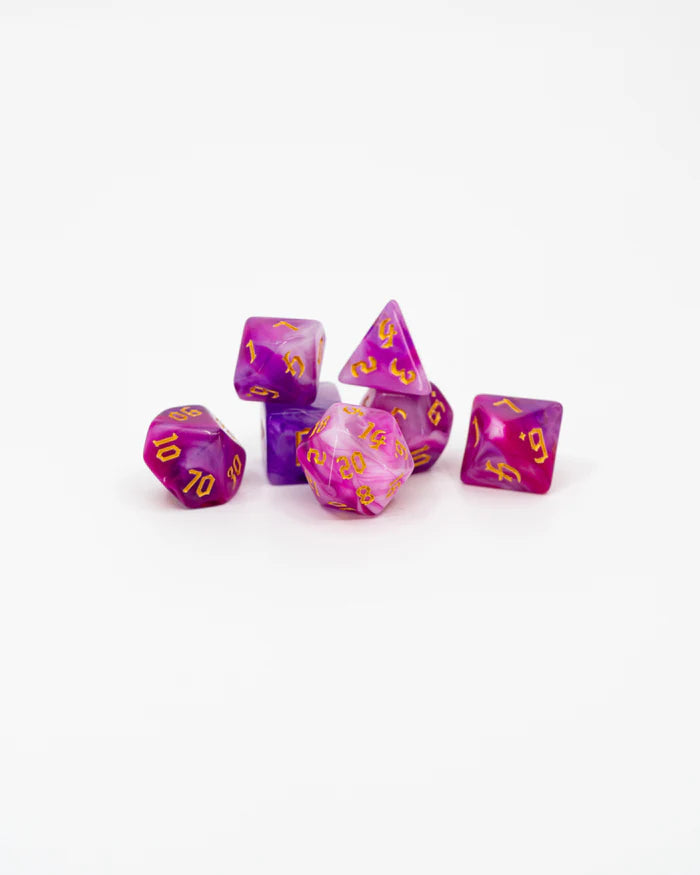 Augury | 7 Piece Acrylic Dice Set